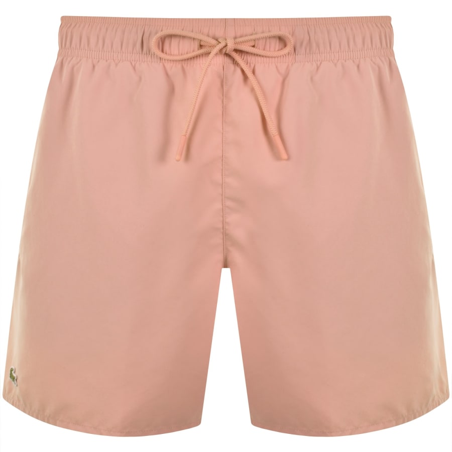 Lacoste Core Essentials Swim Shorts Pink | Mainline Menswear x
